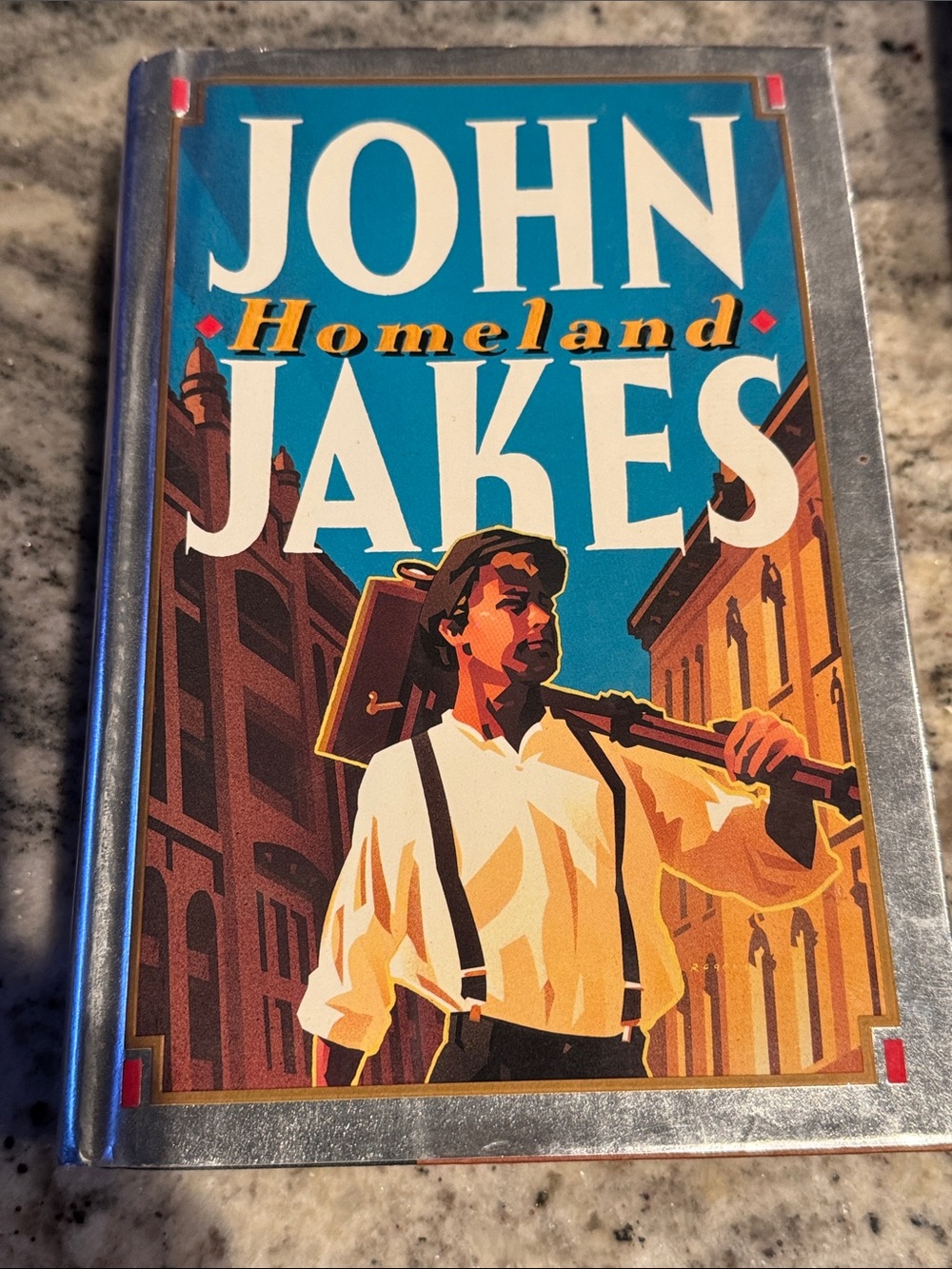 John Jakes "Homeland" Hardcover Book